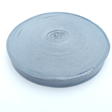 Тасьма окантувальна (лямівка) 18 мм сіра світла