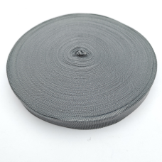 Тасьма окантувальна (лямівка) 18 мм сіра