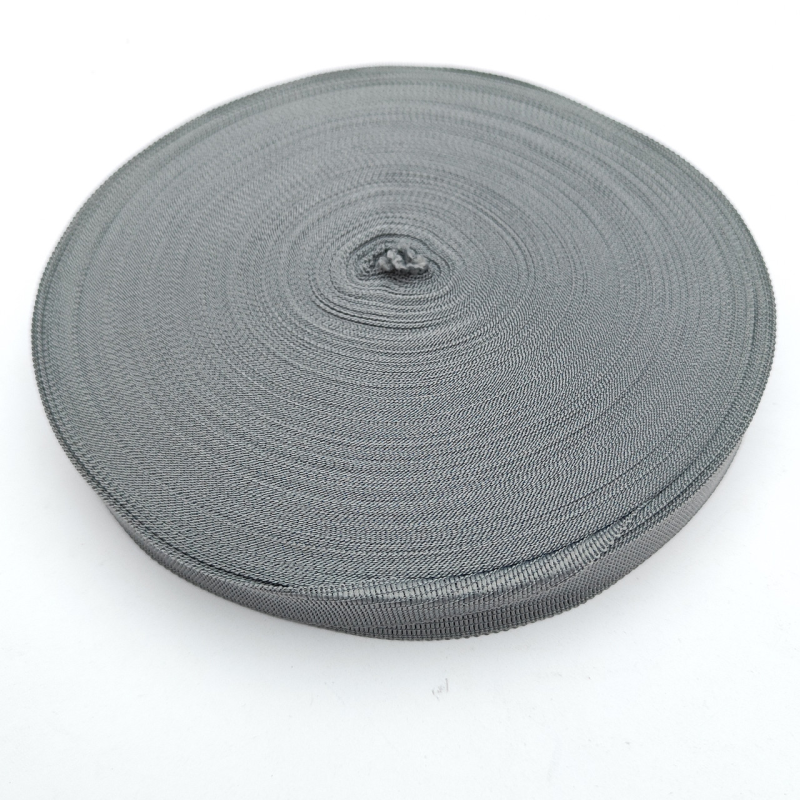 Тасьма окантувальна (лямівка) 18 мм сіра