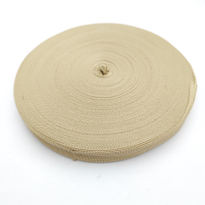 Тасьма окантувальна (лямівка) 18 мм бежева