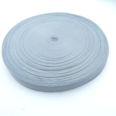 Тасьма окантувальна - лямовка 23 мм сіра світла
