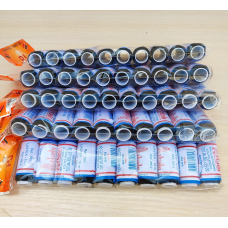 Нитка резинка 1мм 10шт чорна