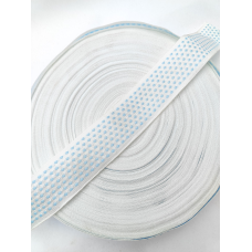 Стрічка матрацна 4 см блакитна