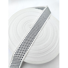 Стрічка матрацна 4 см чорна