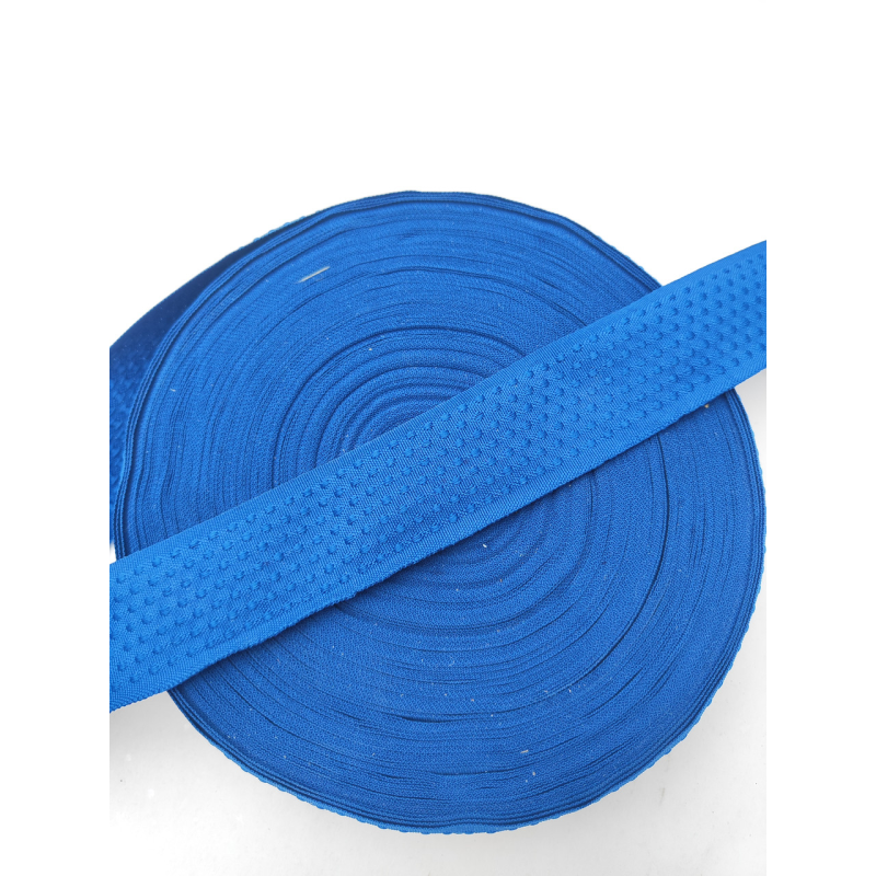 Стрічка матрацна 4 см синя