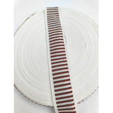 Стрічка матрацна 4 см коричнева