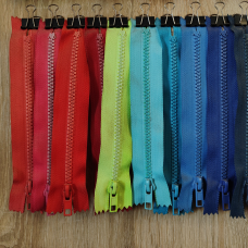 Блискавка трактор 16 см кольорові