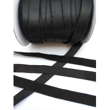 Гумка для бюстгальтера 1,5 см чорна