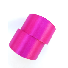 Атласна тасьма 4 см 33м малина