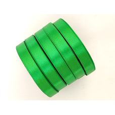 Атласна стрічка 12 мм 33 м зелена