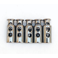 Фіксатор для шнура нікель темний