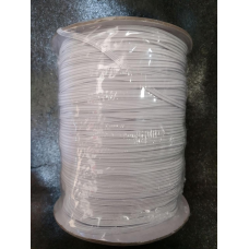 Резинка для одягу , 3 мм (144ярда) біла