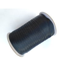 Бейка атласна чорна