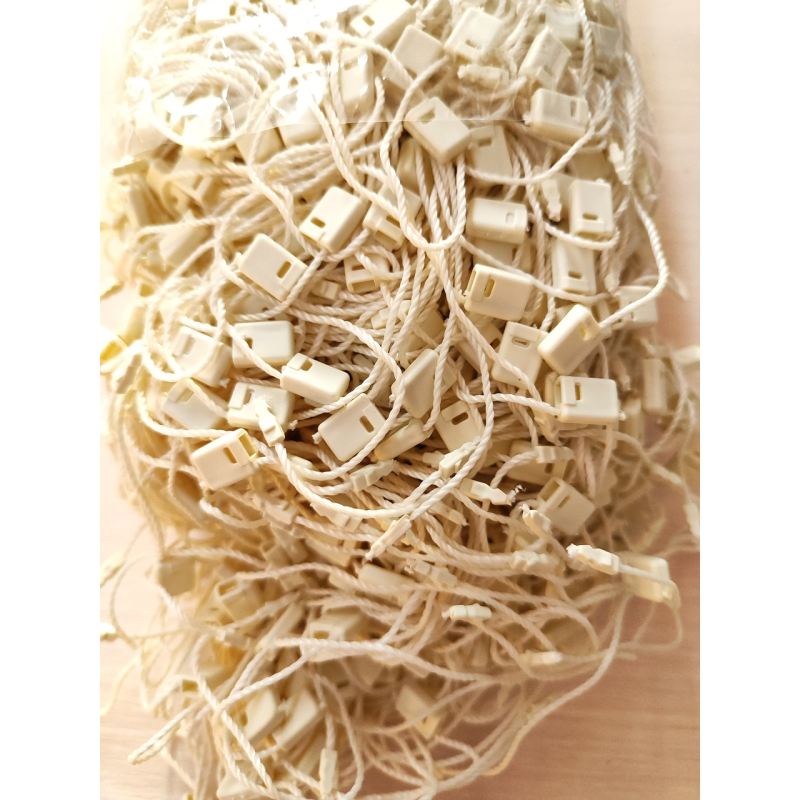 Пломба мотрузка бежева