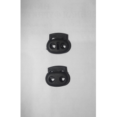 Фіксатор для шнура чорний