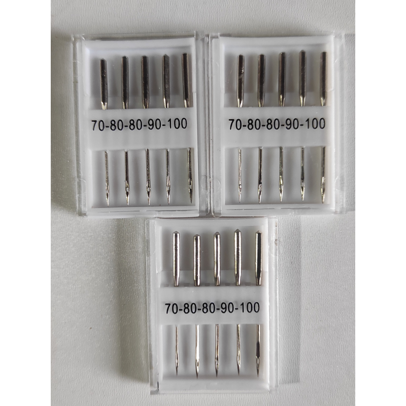 Голки для побутових швейних машин.