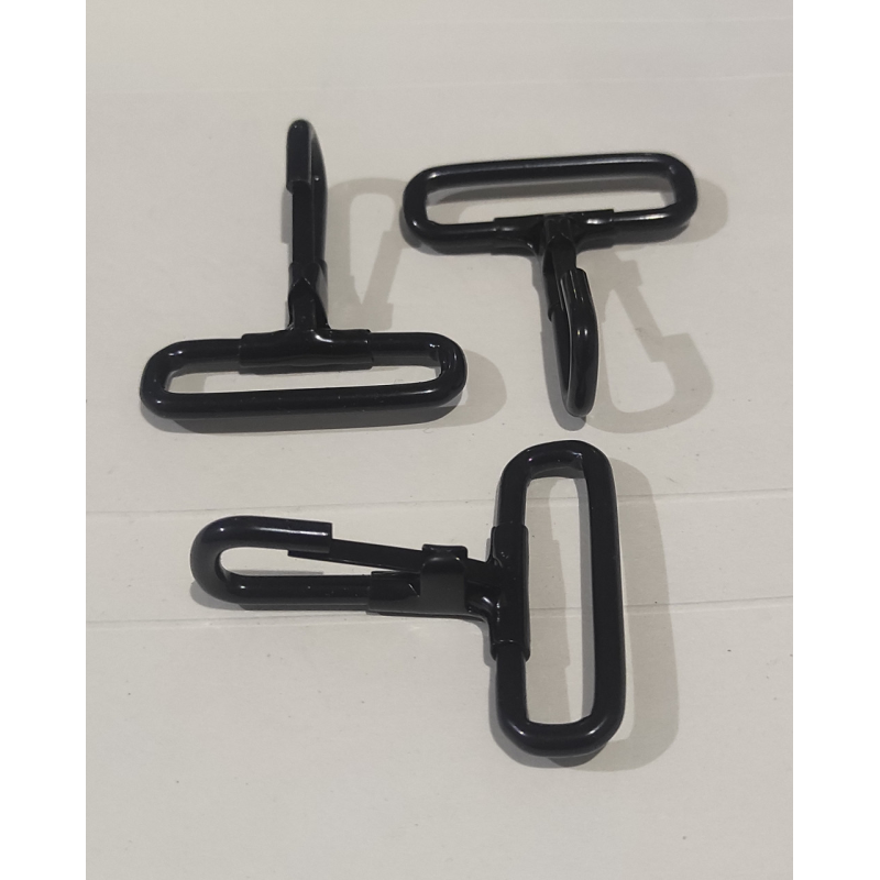 Карабин 4 см чорні