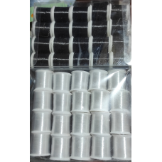 Мононитка чорна і біла