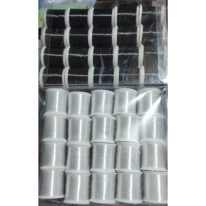 Мононитка чорна і біла