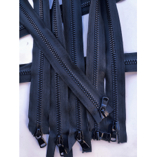 Блискавка трактор Т-8  .75 см чорна