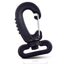 Карабін 2.5 см пластиковий