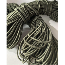 Резинка капелюшна - кругла 4 мм Хакі