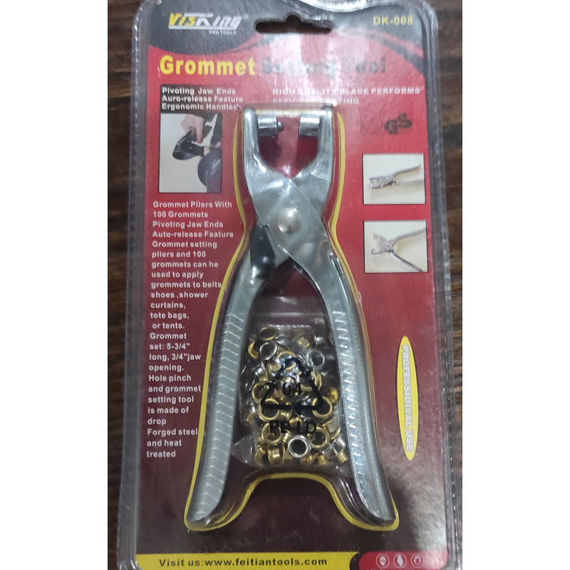 Обжим для люверсів, блочки