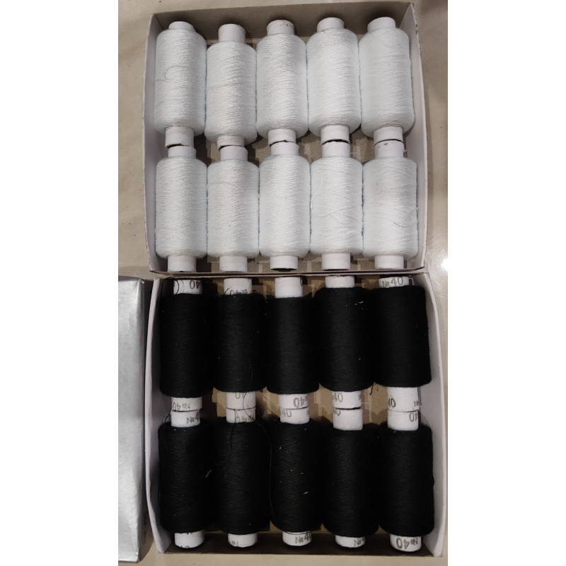 Нитка швейна № 40 , чорна