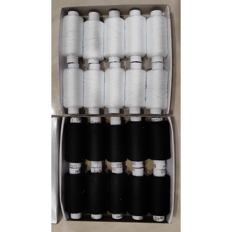 Нитка швейна № 40 біла