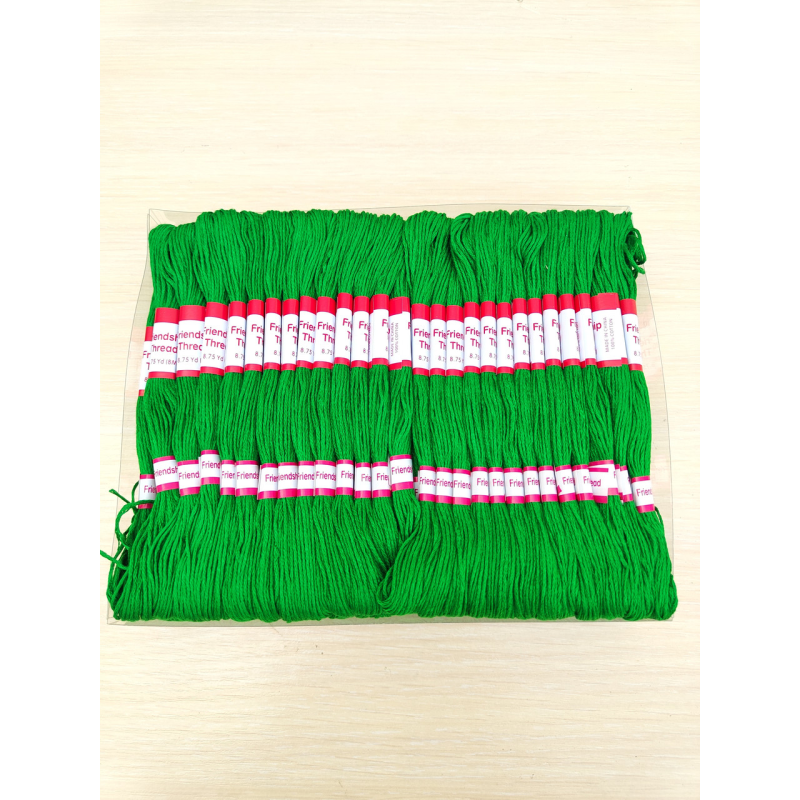 Нитка Муліне зелена Нитка Муліне зелена