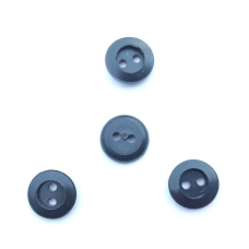 Гудзик 12 мм чорний